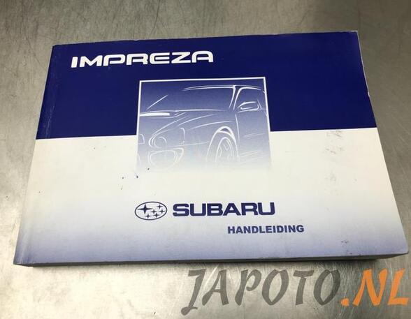 Handleiding SUBARU IMPREZA Estate (GG)