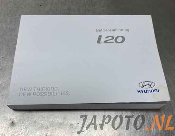 Operation manual HYUNDAI i20 (GB, IB)