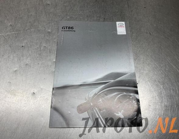 Operation manual TOYOTA GT 86 Coupe (ZN6_)