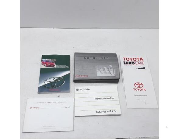 Operation manual TOYOTA CARINA E (_T19_)