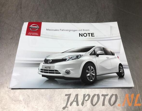 Operation manual NISSAN NOTE (E12)