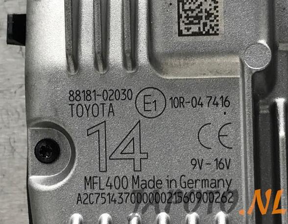 
Kamera Vorderseite von einem Toyota Auris
