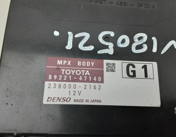 Steuergerät Bordnetz (BCM/BDC) Toyota Prius W3 8922147140 P13943197