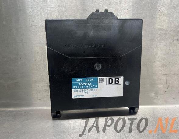 Control unit central electric (BCM) TOYOTA YARIS (_P13_)