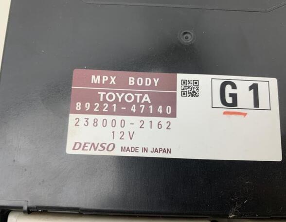 Control unit central electric (BCM) TOYOTA PRIUS (_W3_)