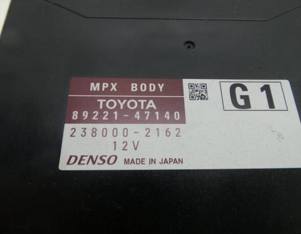 Control unit central electric (BCM) TOYOTA PRIUS (_W3_)