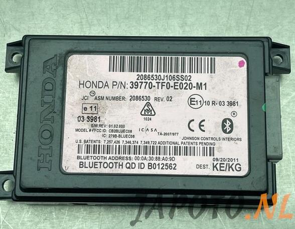 Control unit Bluetotoh HONDA JAZZ III (GE_, GG_, GP_, ZA_)