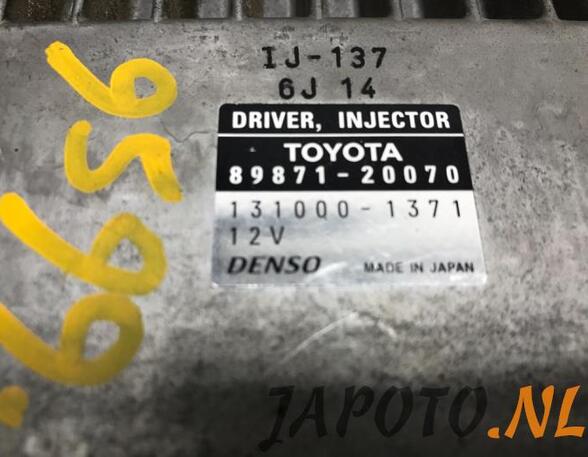 Control unit for injection system TOYOTA RAV 4 III (_A3_)