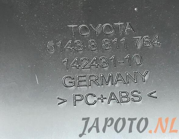 Closing plate TOYOTA SUPRA (DB_)