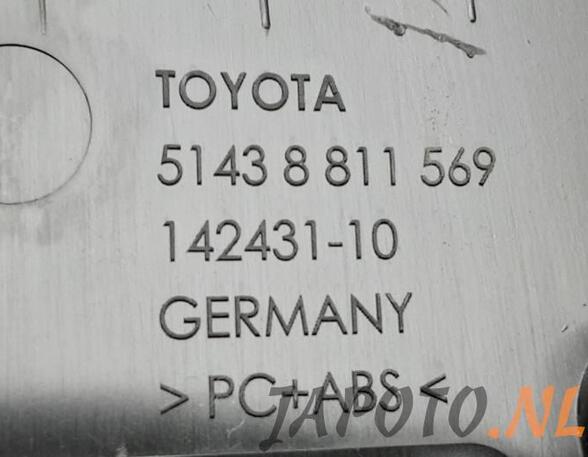 Closing plate TOYOTA SUPRA (DB_)