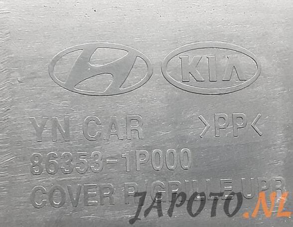 Closing plate KIA VENGA (YN)