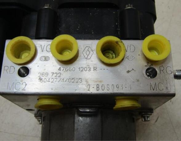 Abs Hydraulic Unit RENAULT CAPTUR I (J5_, H5_), RENAULT CLIO IV (BH_)