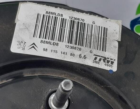 Brake Booster CITROËN C3 II (SC_), CITROËN C3 III (SX)