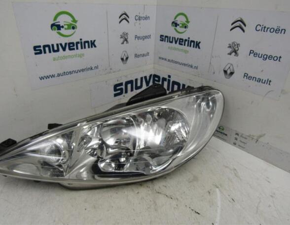 Koplamp PEUGEOT 206 Schrägheck (2A/C), PEUGEOT 206 Stufenheck (--), PEUGEOT 206 SW (2E/K)