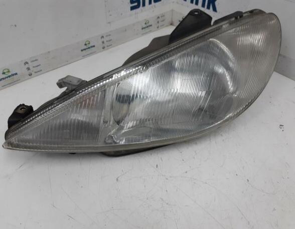 Headlight PEUGEOT 206 Schrägheck (2A/C), PEUGEOT 206 Stufenheck (--), PEUGEOT 206 SW (2E/K)