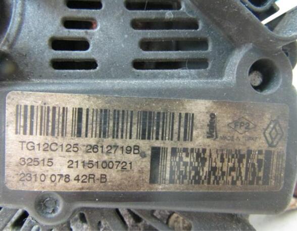 Alternator RENAULT Captur I (H5, J5), RENAULT Clio IV (BH)