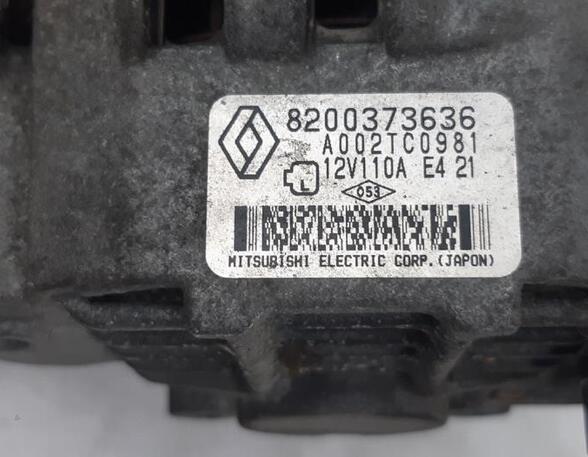 Alternator RENAULT KANGOO (KC0/1_)