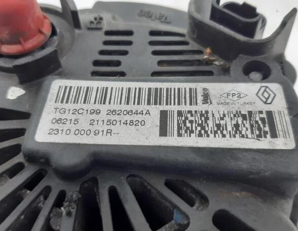 Alternator DACIA DUSTER (HS_)