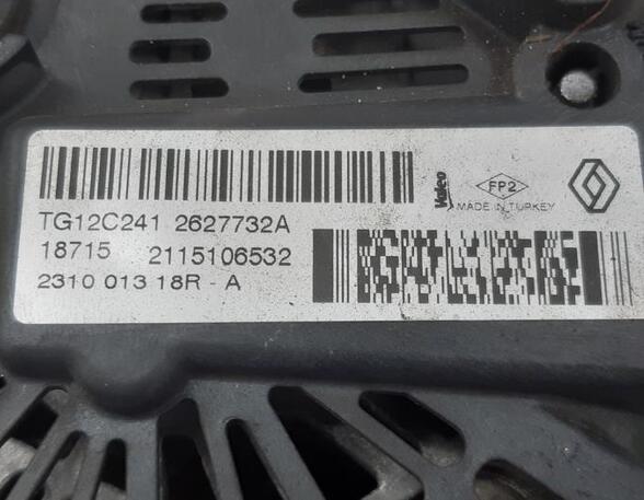 Alternator RENAULT CLIO IV Grandtour (KH_)