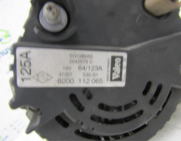 Alternator RENAULT LAGUNA II (BG0/1_)