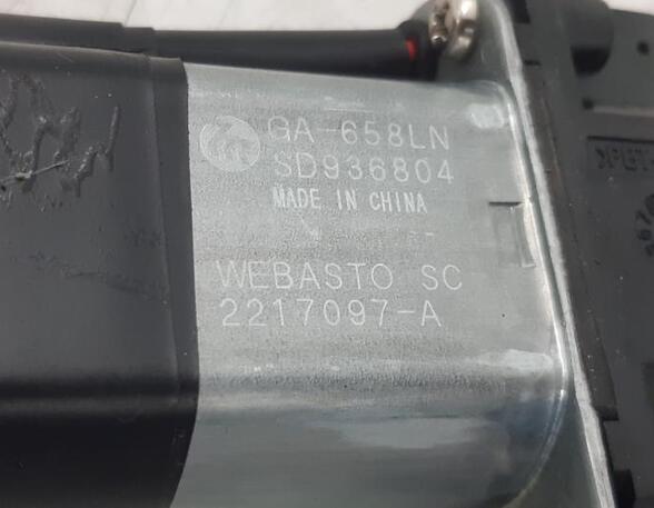 Sunroof Motor PEUGEOT 2008 I (CU_)