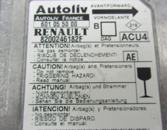 Control unit for Airbag RENAULT Megane II (BM0/1, CM0/1), RENAULT Megane II Stufenheck (LM0/1)