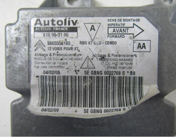 Control unit for Airbag CITROËN C5 III Break (RW_)