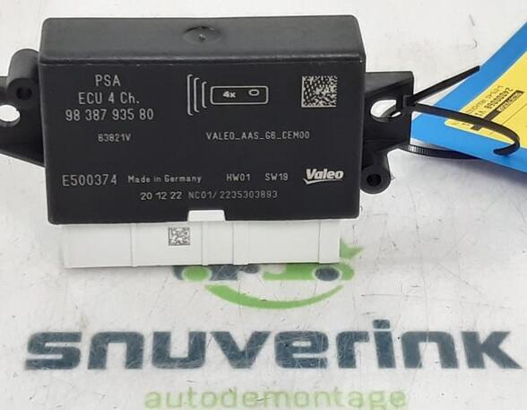 Control unit for parking support PEUGEOT 208 II (UB_, UP_, UW_, UJ_)