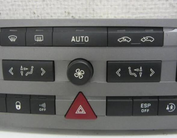 Heating & Ventilation Control Assembly PEUGEOT 407 (6D)