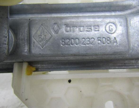 Window Lift RENAULT Clio II (BB, CB), RENAULT Thalia I (LB0/1/2), RENAULT Clio III (BR0/1, CR0/1)