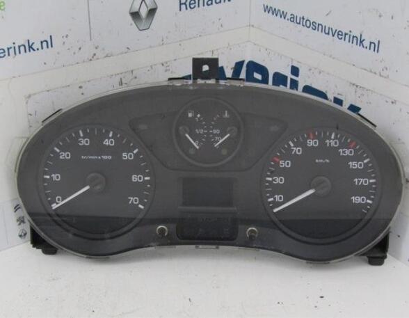 Instrument Cluster PEUGEOT PARTNER Box Body/MPV