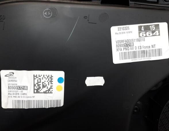 Door Card (Door Panel) RENAULT GRAND SCÉNIC IV (R9_), RENAULT SCÉNIC IV (J9_)