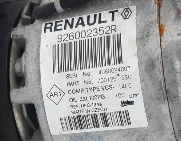 P19716123 Klimakompressor RENAULT Clio IV (BH) 926002352R