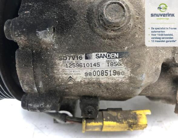 Airco Compressor PEUGEOT EXPERT Van (VF3A_, VF3U_, VF3X_)