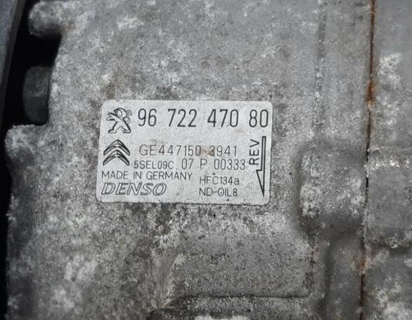 Air Conditioning Compressor PEUGEOT 208 I (CA_, CC_)