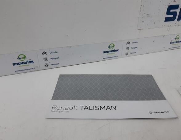 Operation manual RENAULT TALISMAN (LP_)