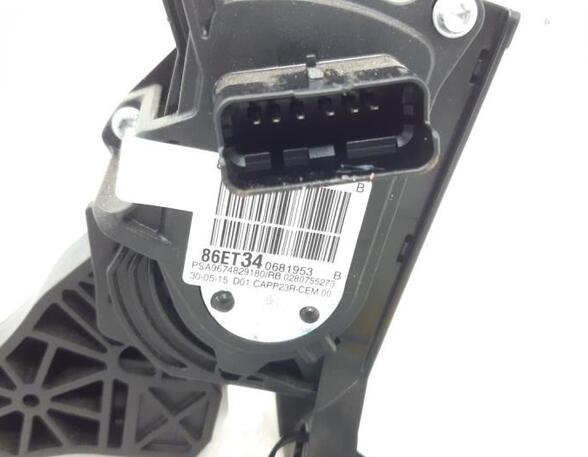 Accelerator pedal PEUGEOT 308 SW II (L4, LC, LJ, LR, LX)