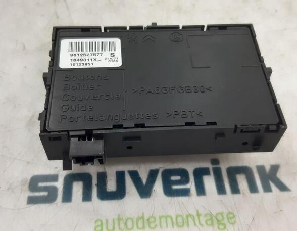 Switch for sead adjustment PEUGEOT 3008 SUV (MC_, MR_, MJ_, M4_)