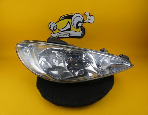 Headlight PEUGEOT 206 CC (2D)