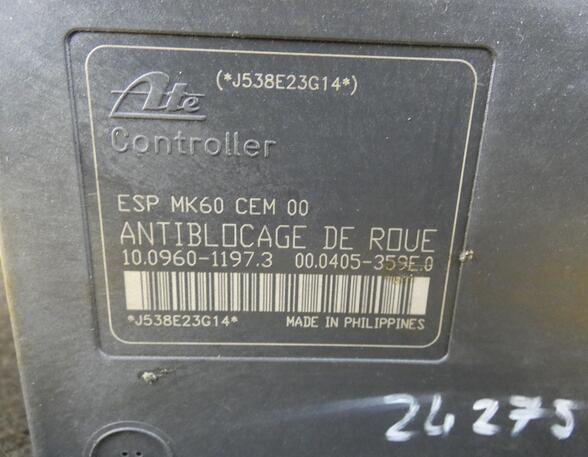 Control unit for traction control PEUGEOT 207 SW (WK_)