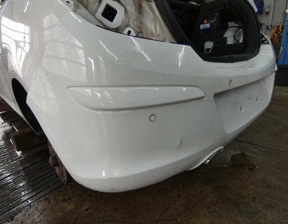  Stoßfänger hinten Corsa D Casablancaweiss Opel Corsa D Lim. (Typ:S-D) Corsa D