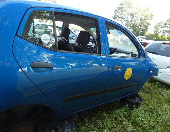 Tür hinten rechts Hyundai i10 PA Alpine Blue DE Hyundai i10 Lim. (Typ:PA) i 10 Classic