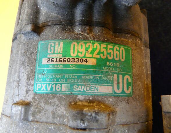 Air Conditioning Compressor OPEL VECTRA C Caravan (Z02)