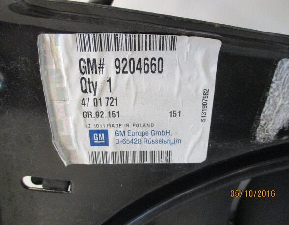 Radiator Electric Fan  Motor OPEL Agila (A) (A H00)