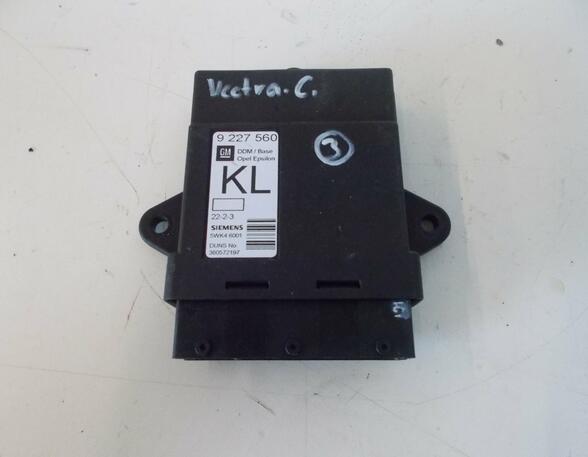 Central Locking System Control Unit OPEL VECTRA C (Z02)