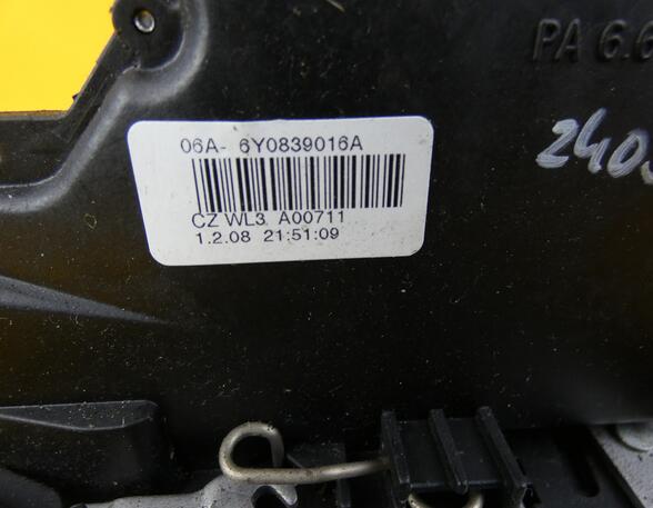 Door Lock SKODA FABIA II Combi (545)