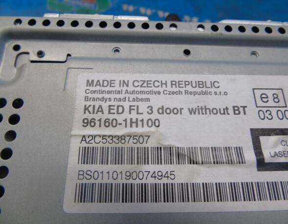 CD-Radio KIA CEE'D Hatchback (ED), KIA CEE'D SW (ED), KIA PRO CEE'D (ED)