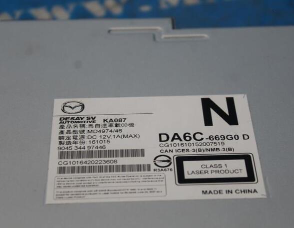 CD-Radio Mazda 2 DL, DJ DA6C669G0D P11462221