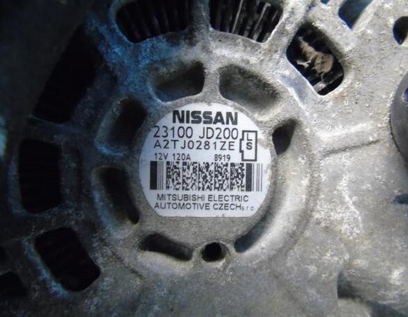 Alternator NISSAN Qashqai +2 I (J10, JJ10E, NJ10)