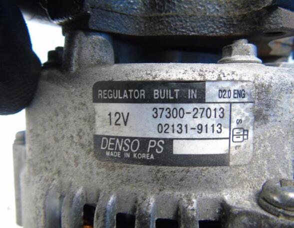 Dynamo (Alternator) KIA Sportage (JE, KM)